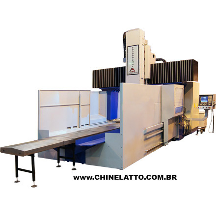 Fresadora Portal CNC - Cabeçote de Mergulho - Versão 2.200 - Modelo: FP - 4000 CM  X 2200