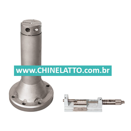 Acces.Extra: Eje porta Herramienta Número 03 rango Ø90 a Ø160mm con dispositivo de medir cuchilla con 01 micrometro y con 02 cuchillas.