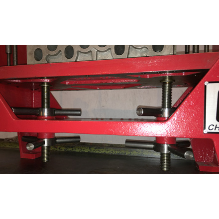 MANIVELAS DE AJUSTE DA ALTURA DO CABEÇOTE