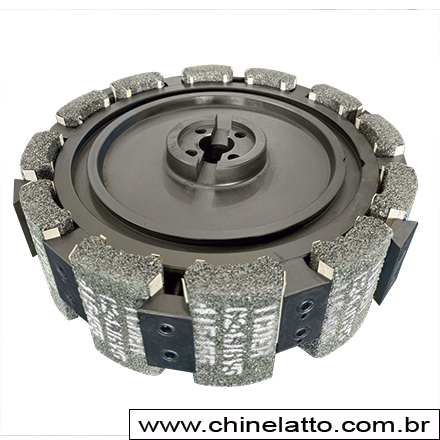 Extra Accessories: Stone holder Ø16.53" with 12 pcs