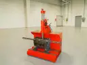 Cylinder Boring Machine Air Cushion BCP-1000 Chinelatto 2.6-5.1IN — BCP-1000 Chinelatto cylinder boring machine with cast iron V8 engine block positioned for boring operation