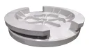 Ligas de Ferro Fundido Chinelatto GG-20 GG-25 GGG-40 — 1316130-1394 Kg