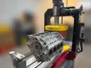 Engine Block and Head Milling Machine - PBC-1200X — PBC-1200X milling machine resurfacing V8 aluminum cylinder head — view 1