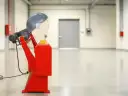 Crankshaft Polishing Machine PV-1500 Chinelatto - 15.7X59" 3HP Motor — PV-1500 Chinelatto crankshaft polisher with Ø20 inch (Ø500mm) polishing disc and 3hp motor for grinding