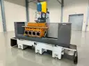 RSP-1550 Chinelatto Surface Milling Machine for Automotive Cylinder Heads — RSP-1550 Chinelatto surface milling machine — perspective view with automotive cylinder head positioned