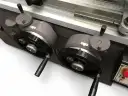 Manual Crankshaft Grinder 1-Meter — RVC-1000M — Manual movement handwheels in cast iron with handles for feed control of RVC-1000M grinder