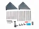 SUPREMA-P Pneumatic Valve Seat Milling Machine - — Standard accessory — Complete accessory kit for SUPREMA-P milling machine with bent plates, hardened pilot shafts and cutting tools